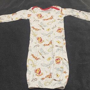 Disney Gray Sleep Sack with Red Trim and Magical Crest Print